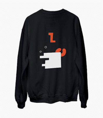 Milky way T-shirt Black